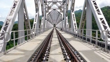 India News | SAIL Supplied 15,000 Metric Tons of High-quality Steel Products for 51-km Bairabi-Sairang Railway Project: Steel Ministry
