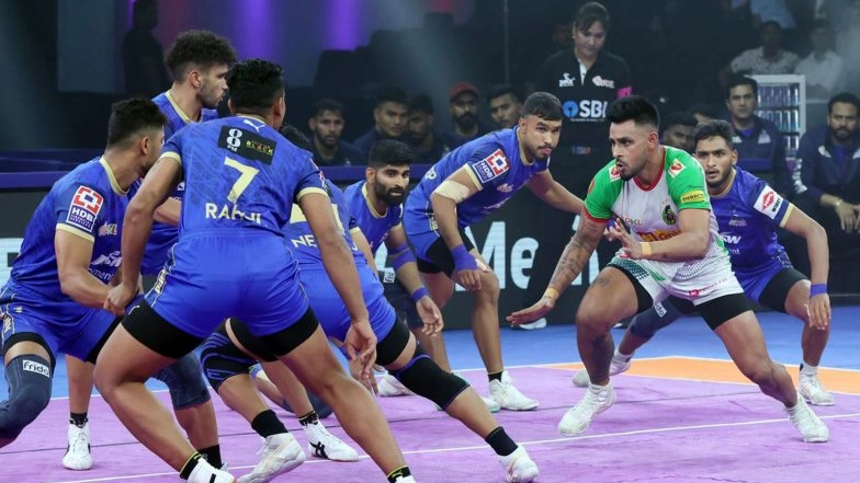 Sports News | PKL 12: Shivam Patare, Haryana's Defence Dominate as Steelers Outfox Patna Pirates