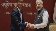 World News | PM Modi Thanks Former UK PM Rishi Sunak, Papua New Guinea PM James Marape for Birthday Wishes