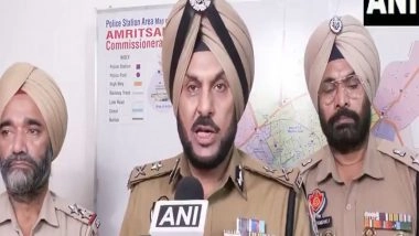 India News | 7 Kg Heroin Seized in Amritsar, Police Nab Smuggler