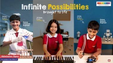 Business News | VIBGYOR Group of Schools Launches Brand Campaign 'Infinite Possibilities' to Celebrate Every Child's Unique Journey