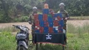 India News | Assam Rifles Seizes Methamphetamine Tablets Worth ₹102.65 Crore in Mizoram's Champhai