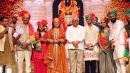 India News | Gujarat CM Bhupendra Patel Witnesses Mega Musical Multimedia Show 'Namotsav' Showcasing Life of PM Modi