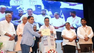 Business News | Rapid Organic Shines at Rajasthan Masala Conclave 2025, Wins Best Stall Award for Innovative Organic Cumin Tea