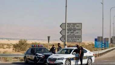World News | Two Israelis Killed at Jordan Border Crossing While Coordinating Gaza Aid