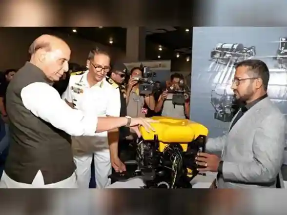 India News | Indian Navy Signs Rs 66 Crore Deal with Odisha-based Coratia Technologies to Deploy Indigenous Underwater Robotics
