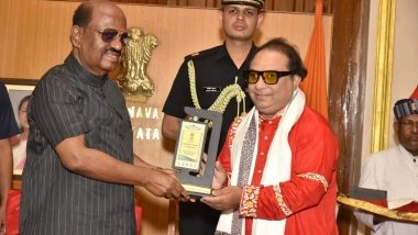 Business News | Pt. Prodyut Mukherjee, Renowned  Music Maestro, Honoured with Governor's Award of Excellence by the Hon'ble Governor