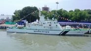 India News | India Coast Guard Ship Adamya Commissioned at Paradip Port