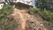 India News | Himachal: Landslide in Shimla Disrupts Main Road, School Closed for Two Days
