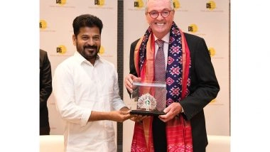 India News | Telangana CM Revanth Reddy Meets New Jersey Governor Phil Murphy on Sidelines of PAFI Annual Conclave