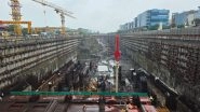 India News | 84 Pc Excavation Work Completed at Mumbai Bullet Train Station, the Only Underground Station on Mumbai-Ahmedabad HSR Corridor
