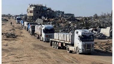 World News | Israel Suspends Gaza Aid from Jordan Following Attack