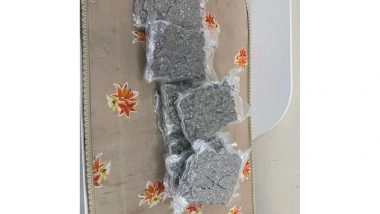 India News | Telangana: DRI Officials Seize 12 Kg of Hydroponic Weed Worth Rs 12 Cr at Hyderabad Airport