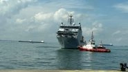 India News | INS Nistar Enters Singapore's Changi Naval Base to Participate in Ex Pacific Reach 2025