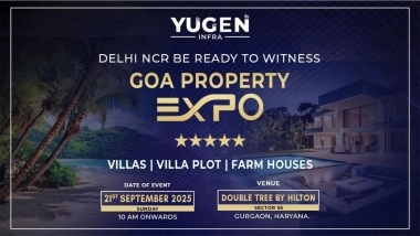 Business News | Yugen Infra to Bring Exclusive Offers and Benefits for Property Buyers at Goa Property Expo in Gurugram