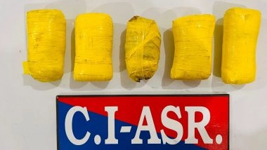 India News | Punjab: Cross-border Drug Smuggling Module Busted in Amritsar; One Arrested with 5 Kg Heroin