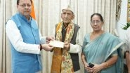 India News | Uttarakhand: 96-year-old Dehradun Resident Donates Rs 7 Lakh to CM's Relief Fund