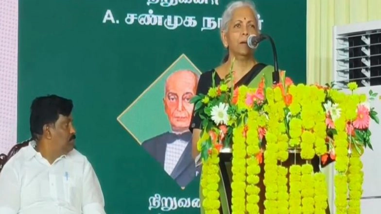 India News | Finance Minister Sitharaman Hails GST as 'revolutionary' at Thoothukudi Matchbox Industry's Centenary Celebration