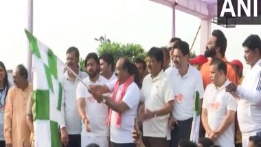 India News | Chhattisgarh Deputy CM Arun Sao Flags off 'Namo Yuva Run' in Raipur