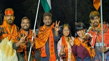 India News | Bandi Sanjay Kumar Congratulates ABVP for Clean Sweep in Hyderabad University Students' Union Polls