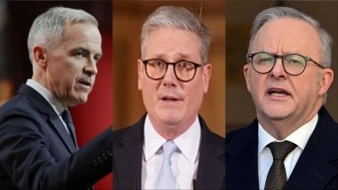 World News | Australia, Canada, UK Recognise Palestinian State