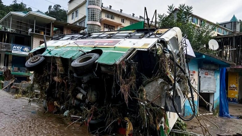 India News | Himachal Monsoon Toll Climbs to 448; 261 Rain-related, 187 Road Accident Deaths Reported
