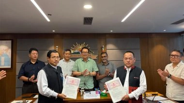 India News |  Parong Village Signs MoU with Arunachal Pradesh Govt for Preparing Feasibility Report of SUMP