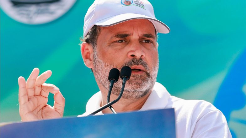 India News | 'May Maa Durga Bring Happiness, Peace, Prosperity': Rahul Gandhi Extends Greetings on Navratri