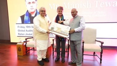 Business News | Self-Reliance and Multi-Alignment Will Guide India's Future: Manish Tewari, M.P. at Jindal Policy Conclave