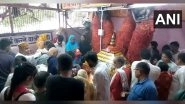 India News | U'khand: Devotees Offer Prayers at Haridwar's Mansa Devi Temple on First Day of Shardiya Navratri