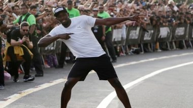 Sports News |  Sprint King Usain Bolt to Dazzle on Football Field as He Visits India to Thrill His Fans