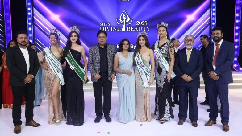 Business News | Miss Earth India 2025 Komal Choudhary and Miss Divine Beauty 2025 Ekta Singh Crowned at a Spectacular Finale