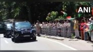 India News | PM Modi Holds Roadshow in Itanagar, People Enthusiastically Welcome Him