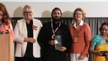 Business News | Luv Bhardwaj Honoured with Prestigious Business Excellence and Empowering Visionaries Award at Oxford