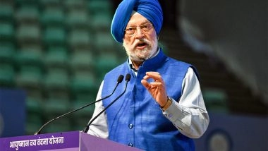 India News | 25 Lakh New Free LPG Connections Under PM Ujjwala Yojana on Navratri: Hardeep Puri
