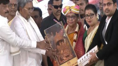 India News | Dasara is Not a Festival for a Single Religion: Karnataka CM Siddaramaiah After Inauguration of Mysuru Dasara by Banu Mushtaq