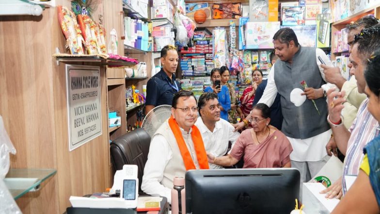 India News | CM Dhami Joins 'GST Savings Festival' in Dehradun, Urges Push for Local Goods