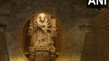India News | Kolkata's Durga Puja Pandals Bring Themes from AI, Nature and Family Dynamics