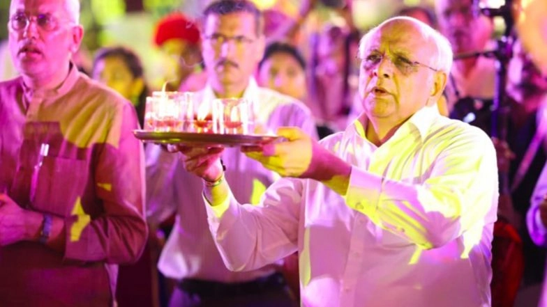 India News | Gujarat CM Bhupendra Patel Inaugurates Vibrant Navratri Festival 2025 in Ahmedabad