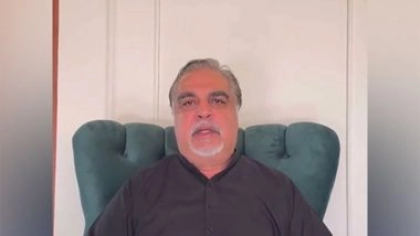 World News | Islamabad Court Issues Arrest Warrant Against Former Sindh Governor Imran Ismail in Azadi March Violence Case