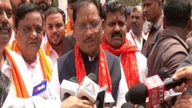 India News | Chhattisgarh CM Flags off Free Bus Service for Maa Bamleshwari Devotees During Shardiya Navratri