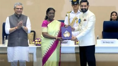 Entertainment News | 71st National Film Award: Vikrant Massey Honoured with Best Actor in Leading Role for '12th Fail'