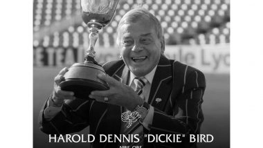 Sports News | Former Yorkshire Cricketer, Reputed International Umpire Dickie Bird Dies at 92