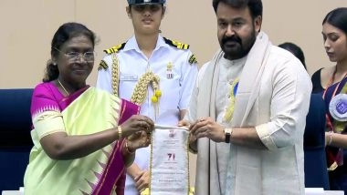 Mohanlal Wins Dadasaheb Phalke Award, Kerala To Host Grand Felicitation for Malayalam Superstar After His Honour at 71st National Film Awards
