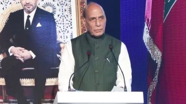 World News | Aatmanirbhar Bharat Also Means Making India Source of High-quality Products for World, Says Rajnath Singh  in Morocco