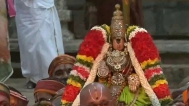 India News | TN: Navaratri Festival Begins at Srirangam Ranganathaswamy Temple in Tiruchirappalli