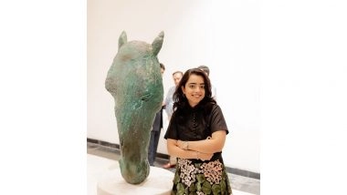 Business News | Niyamat Mehta's 'ESSERE' Captivates Audiences at Bikaner House with Powerful Bronze Sculptures