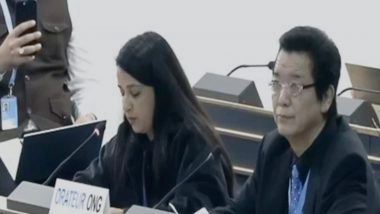 World News | From Mumbai to Pahalgam: Faiza Rifat Highlights Pakistan's Hand in Global Terror at UNHRC