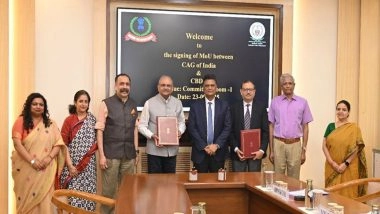 India News | CAG and CBDT Sign MoU to Enhance Operational Effectiveness