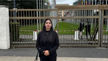 World News | Photo Exhibition in Geneva Reveals Pak-sponsored Terrorism, Kashmiri Activist Speaks out